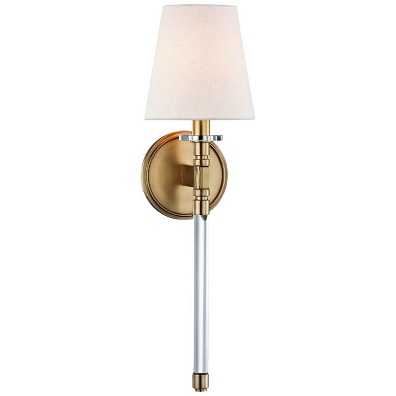 Hudson Valley Blixen 21" High Aged Brass Wall Sconce ... Hudson Valley Blixen 21" High Aged Brass Wall Sconce ... on Aged Brass Wall Sconce id=25725