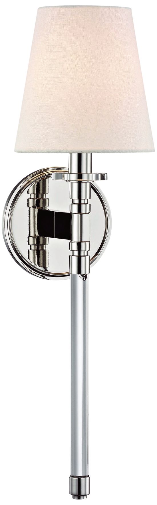 Hudson Valley Blixen 21" High Polished Nickel Wall Sconce