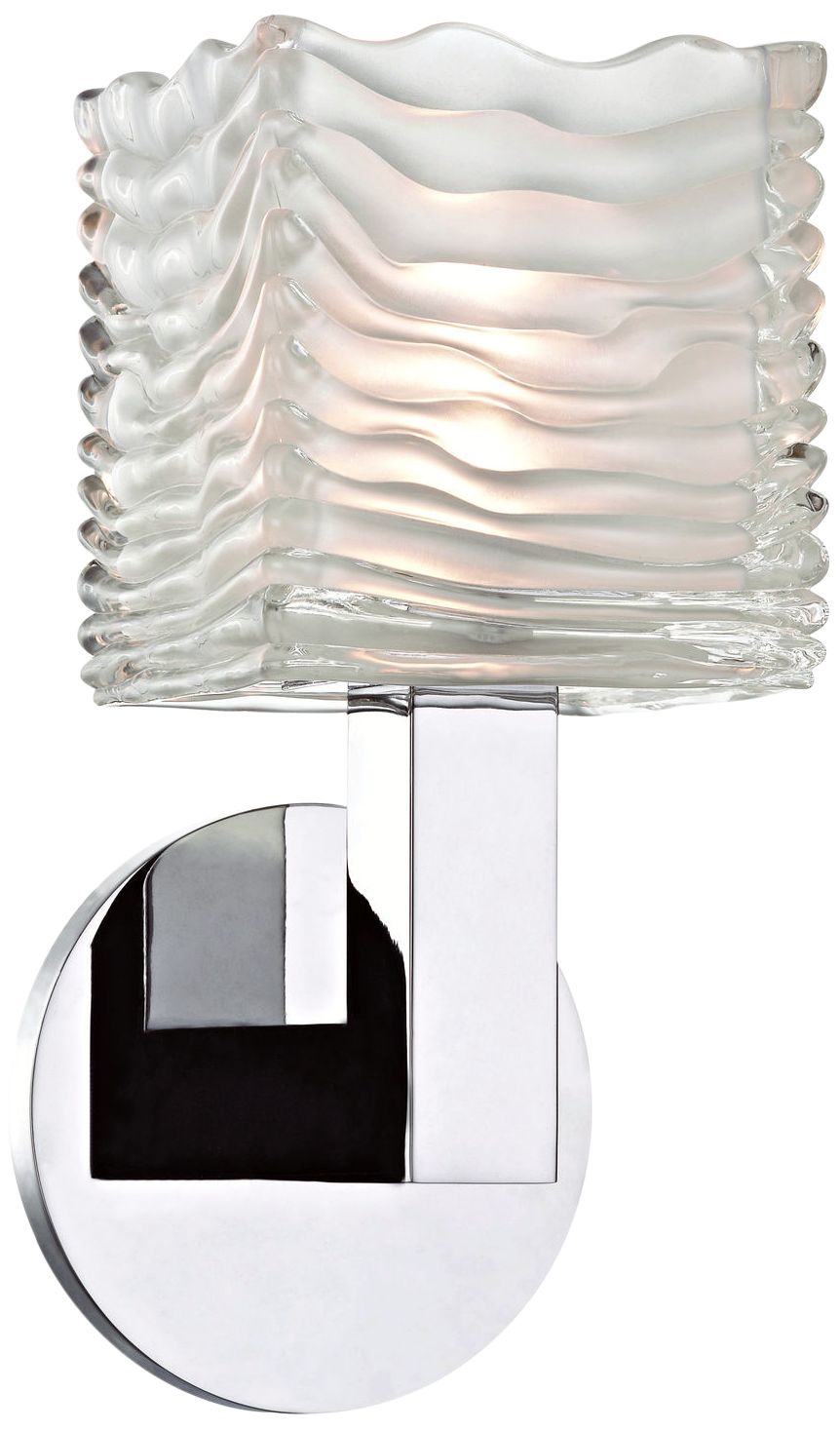 Hudson Valley Sagamore 10" High Polished Chrome LED Wall Sconce