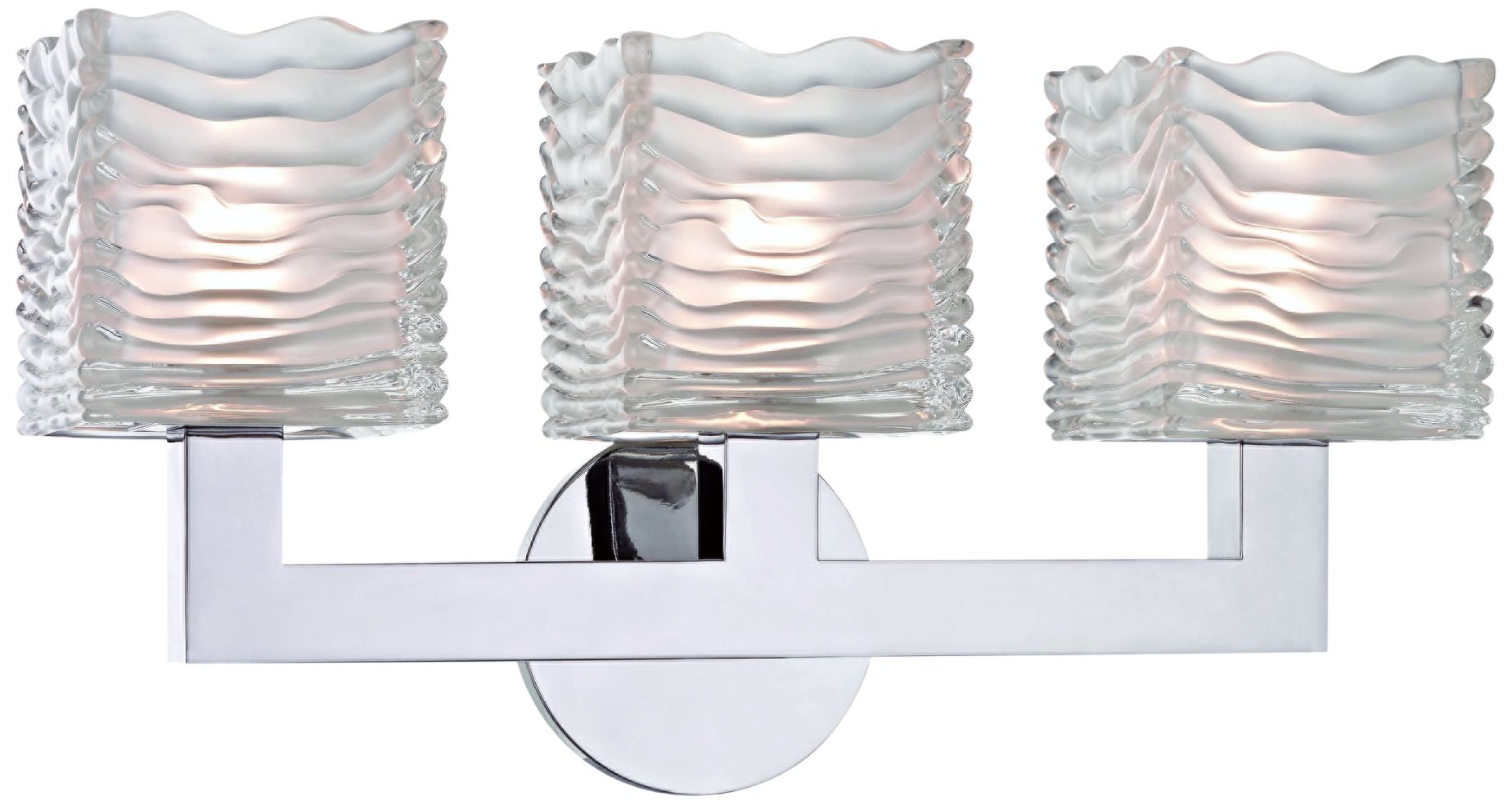 Hudson Valley Sagamore 17 1/2" Wide Chrome 3-LED Bath Light