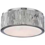 Hudson Valley Crispin 9&quot;W Polished Nickel LED Ceiling Light