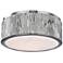 Hudson Valley Crispin 9"W Polished Nickel LED Ceiling Light