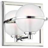 Hudson Valley Axiom 6&quot; High Polished Nickel LED Wall Sconce
