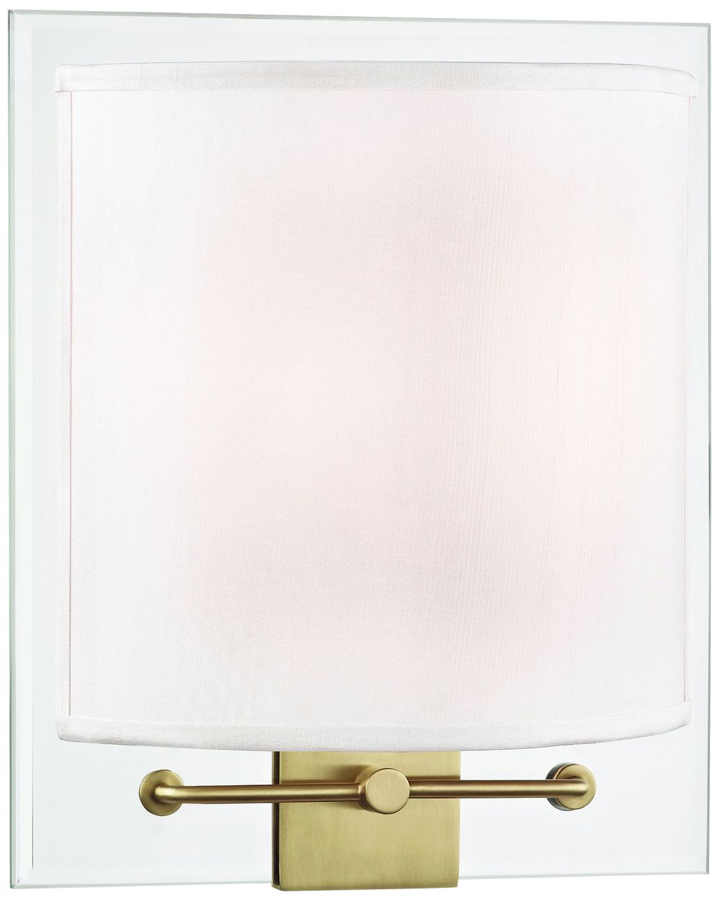 Hudson Valley Peoria 11" High Aged Brass Wall Sconce