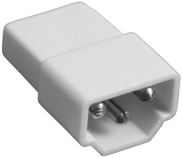 GM Lighting White End-to-End Connector