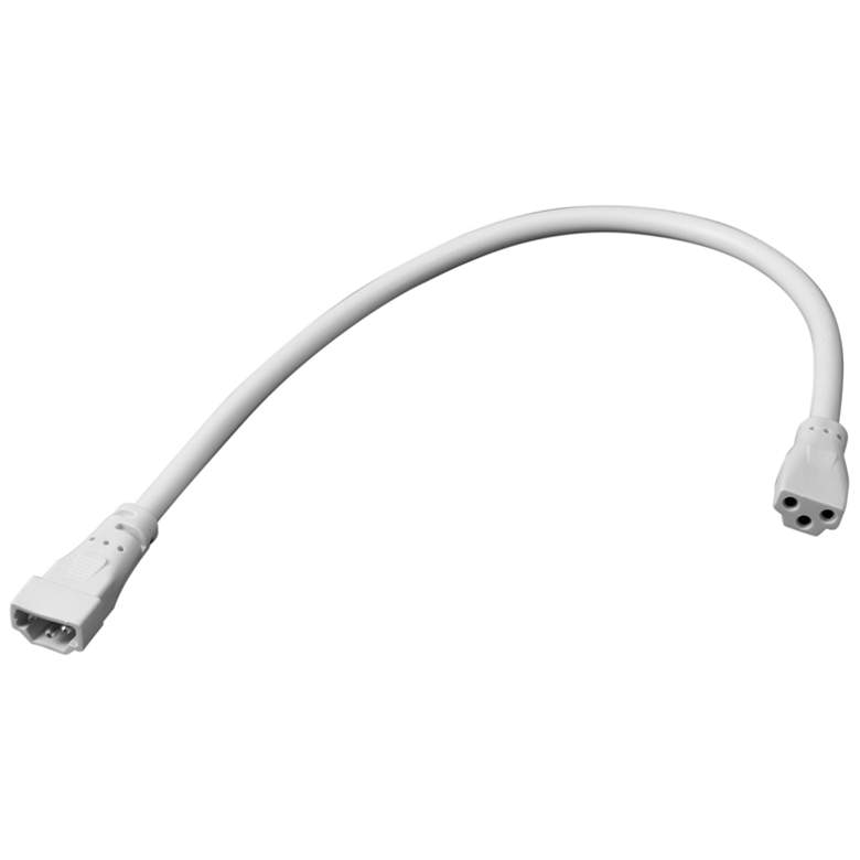 Image 1 12" White Flexible Lightbar to Lightbar Connector