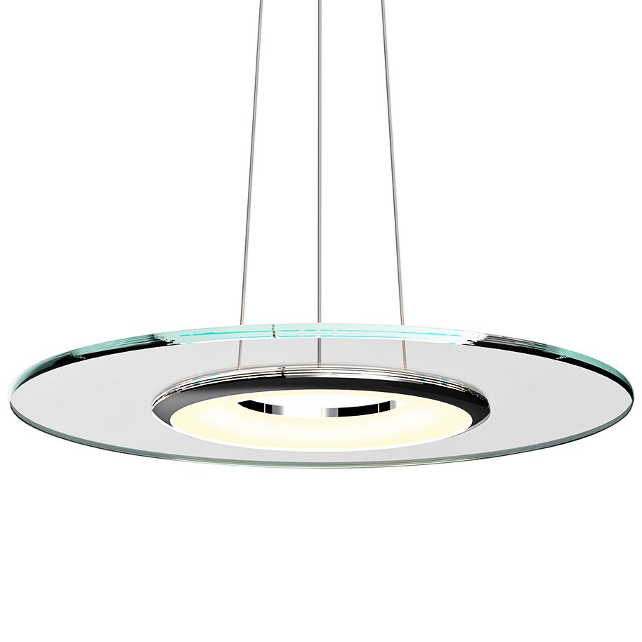 Sonneman Float 24" Wide Polished Chrome LED Pendant Light