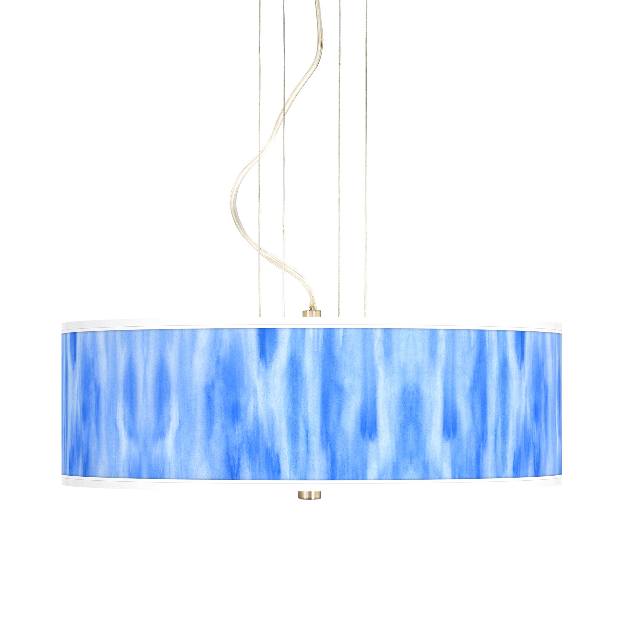 Blue Tide 20" Wide 3-Light Pendant Chandelier