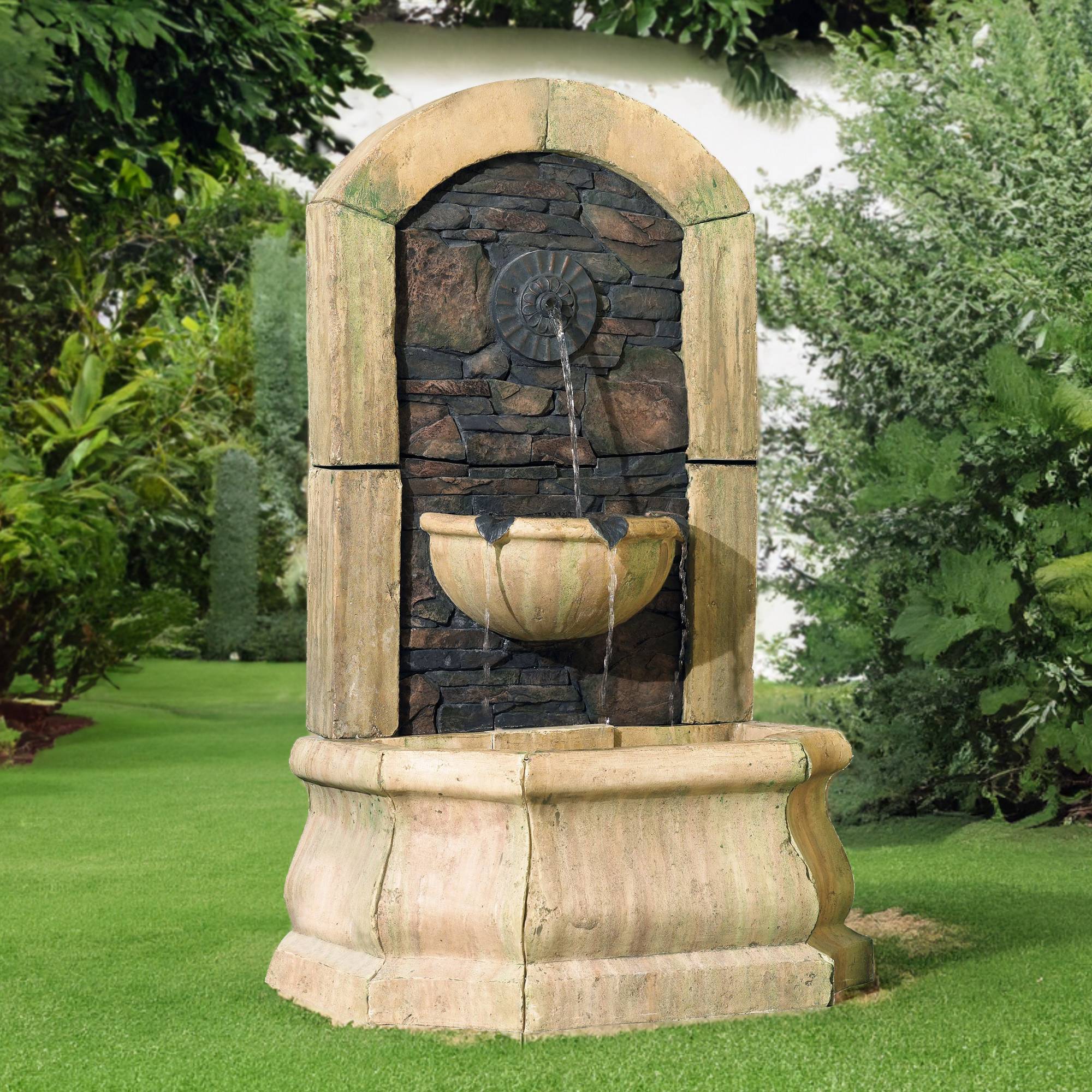 how to choose you outdoor wall fountain ideas for home decor on outdoor wall water fountains