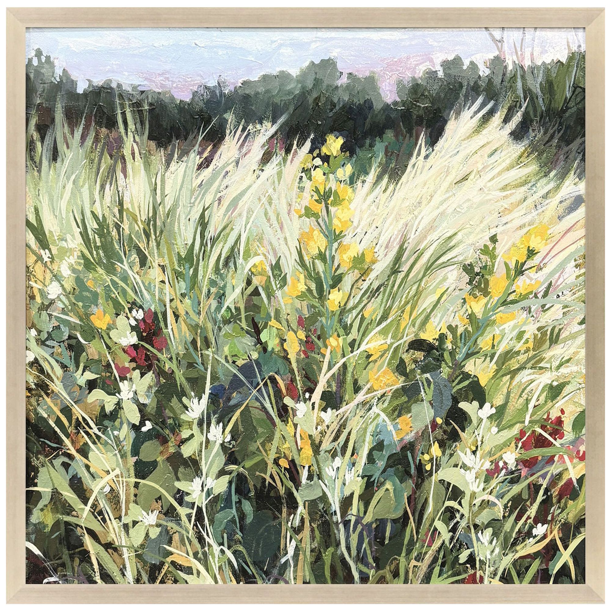 Paragon Uttermost Lake James 60" Wide Frameless Canvas Wall Art