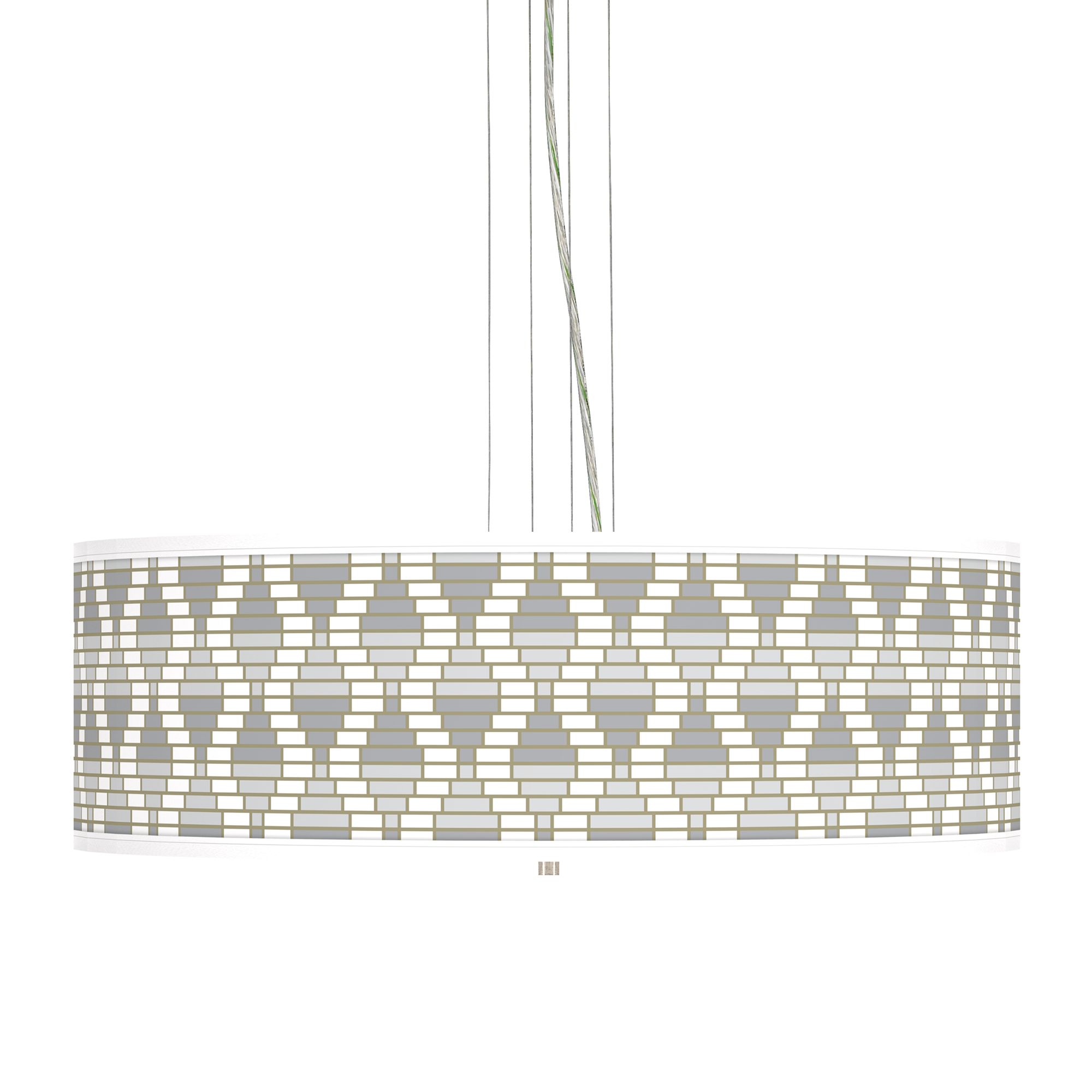 Stepping Out Giclee 24" Wide 4-Light Pendant Chandelier
