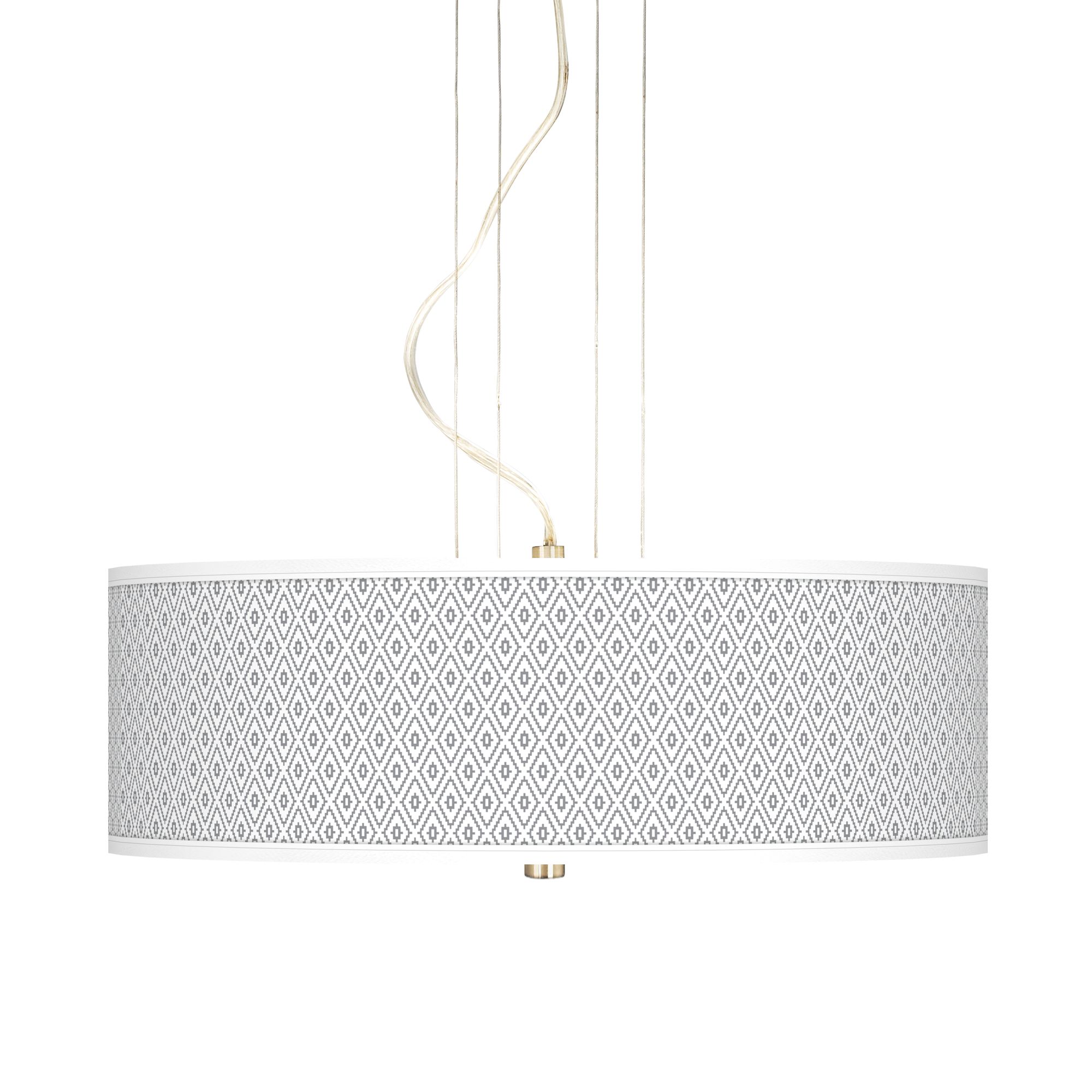 Diamonds 20" Wide 3-Light Pendant Chandelier