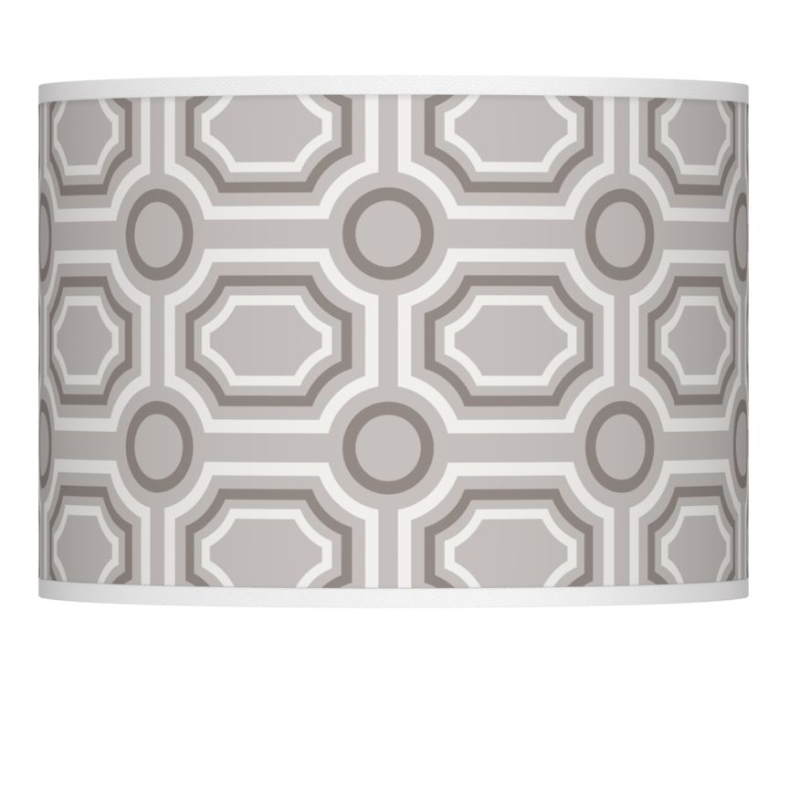 Luxe Tile Giclee Lamp Shade 13.5x13.5x10 (Spider)