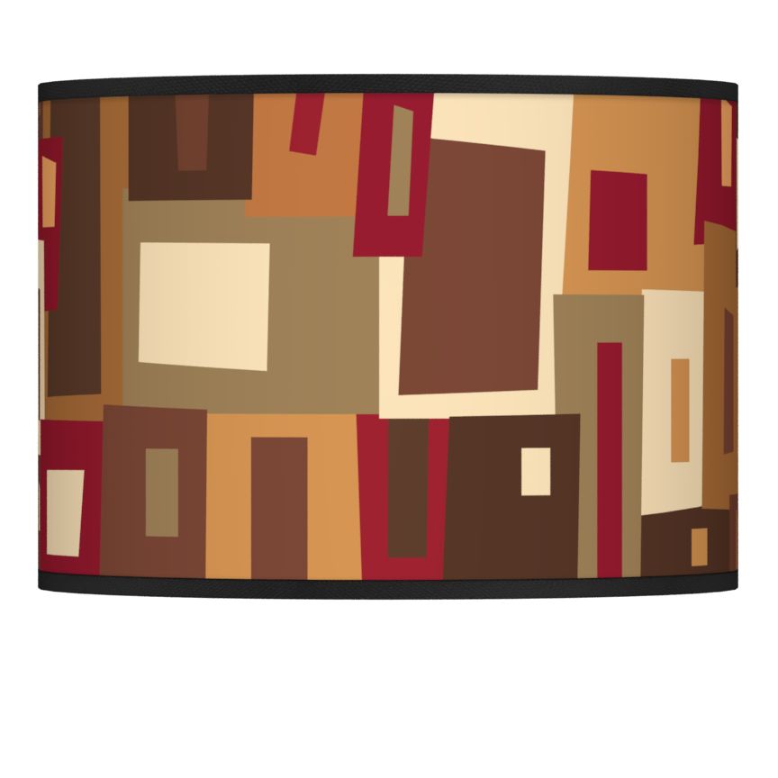 Earth Palette Giclee Glow Shade 13.5x13.5x10 (Spider)