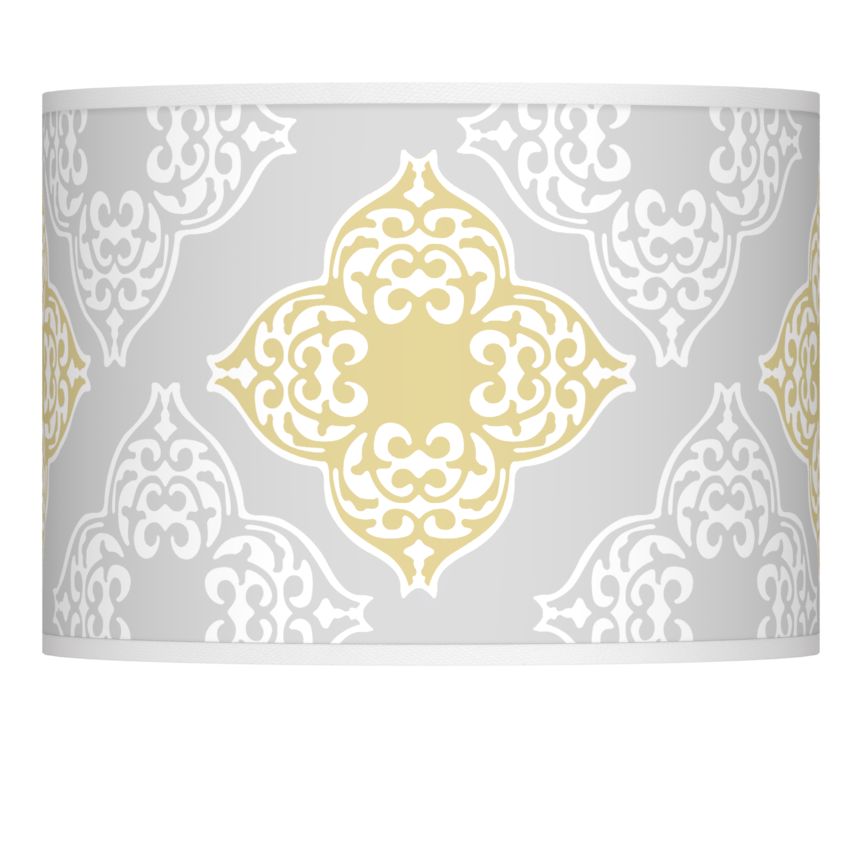 Aster Grey Giclee Glow Lamp Shade 13.5x13.5x10 (Spider)