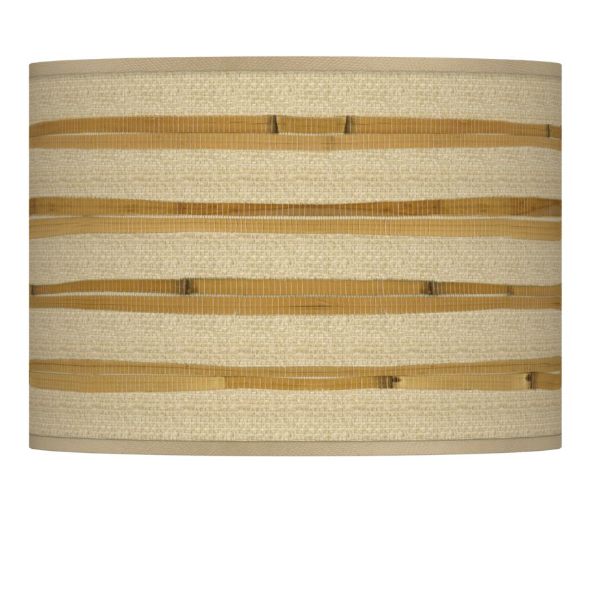 Bamboo Wrap Giclee Shade 13.5x13.5x10 (Spider)