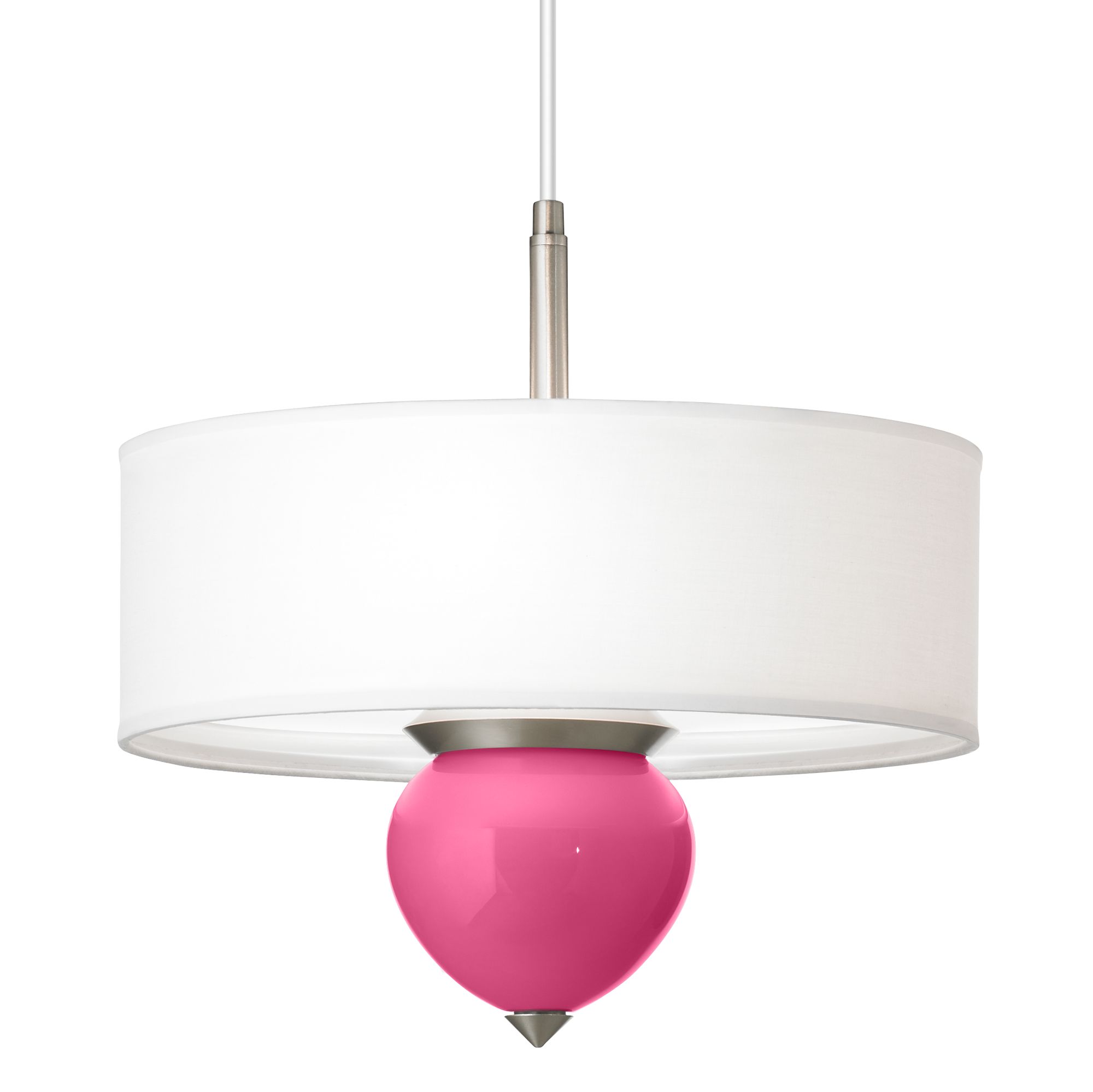 Blossom Pink Cleo 16" Wide Pendant Chandelier