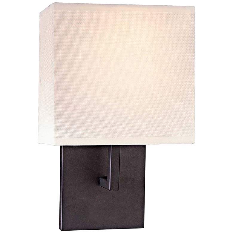 George Kovacs Bronze 11 1/4&quot; High Half-Shade Wall Sconce