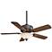 52" Minka Aire Bolo Oil Rubbed Bronze LED Ceiling Fan with Remote