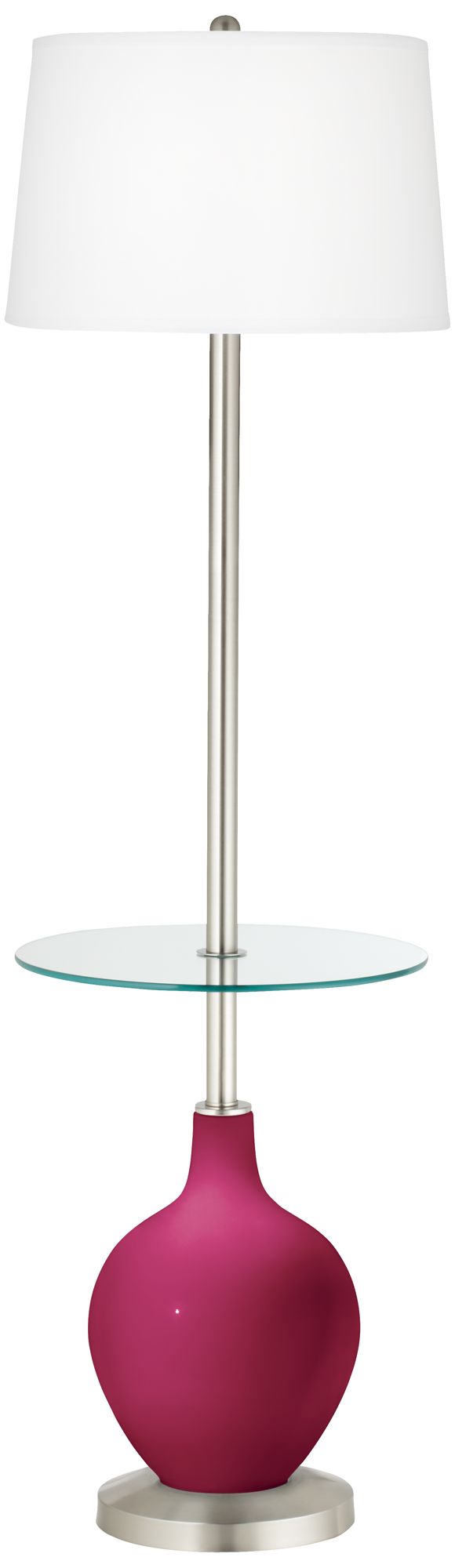 Vivacious Ovo Tray Table Floor Lamp