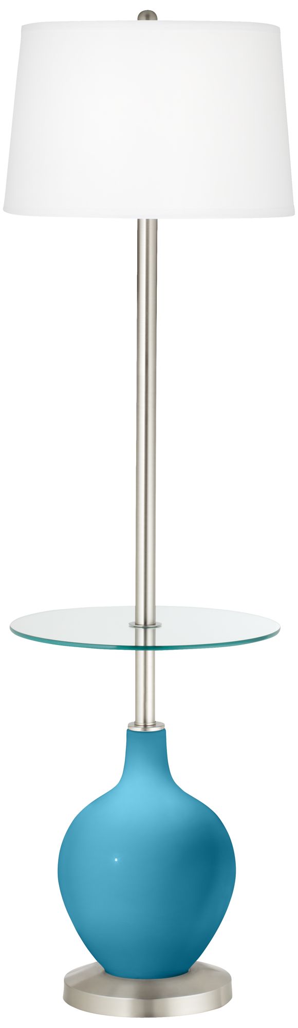 Jamaica Bay Ovo Tray Table Floor Lamp