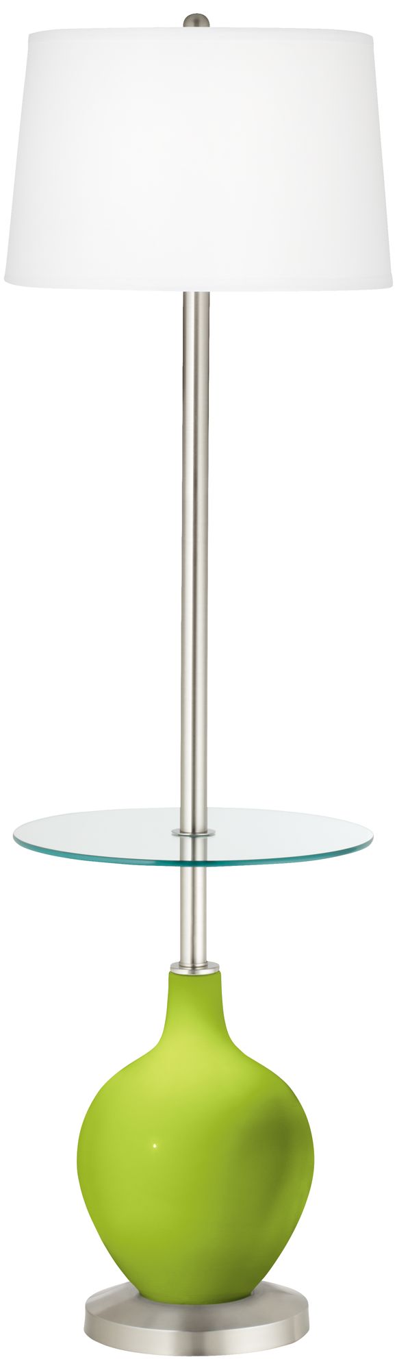 Tender Shoots Ovo Tray Table Floor Lamp