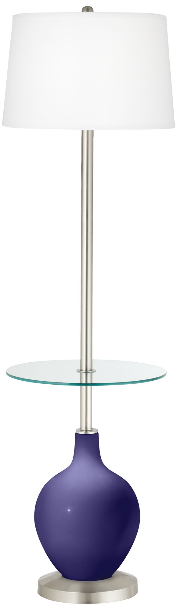 Valiant Violet Ovo Tray Table Floor Lamp