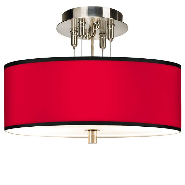 All Red Giclee 14 Wide Ceiling Light, Possini Euro Lilypad 30 Wide Led Ceiling Light Fixture