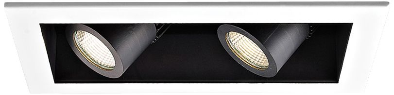 WAC 20 Degree 2700K LED Recessed Housing Double Spot Light