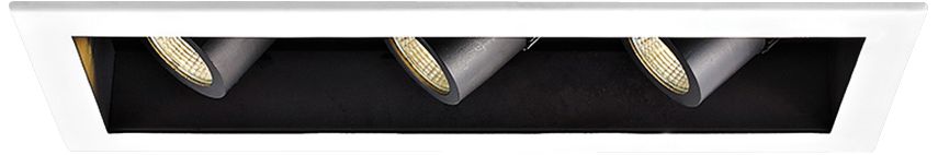 WAC 40 Degree 2700K LED Recessed Housing Triple Flood Light