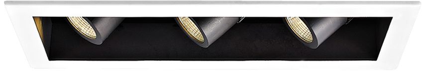 WAC 20 Degree 2700K LED Recessed Housing Triple Spot Light