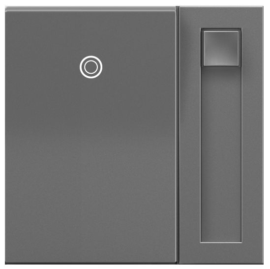 adorne® Magnesium 700 Watt Paddle Dimmer with Status Light