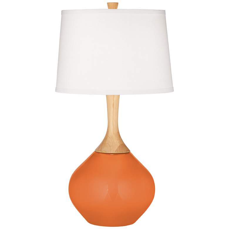 Image 2 Wexler Celosia Orange Modern Table Lamp