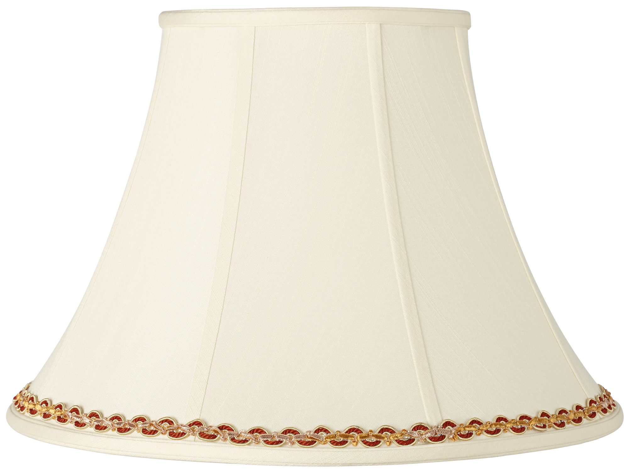 Imperial Shade with Gold and Rust Trim 9x18x13 (Spider)