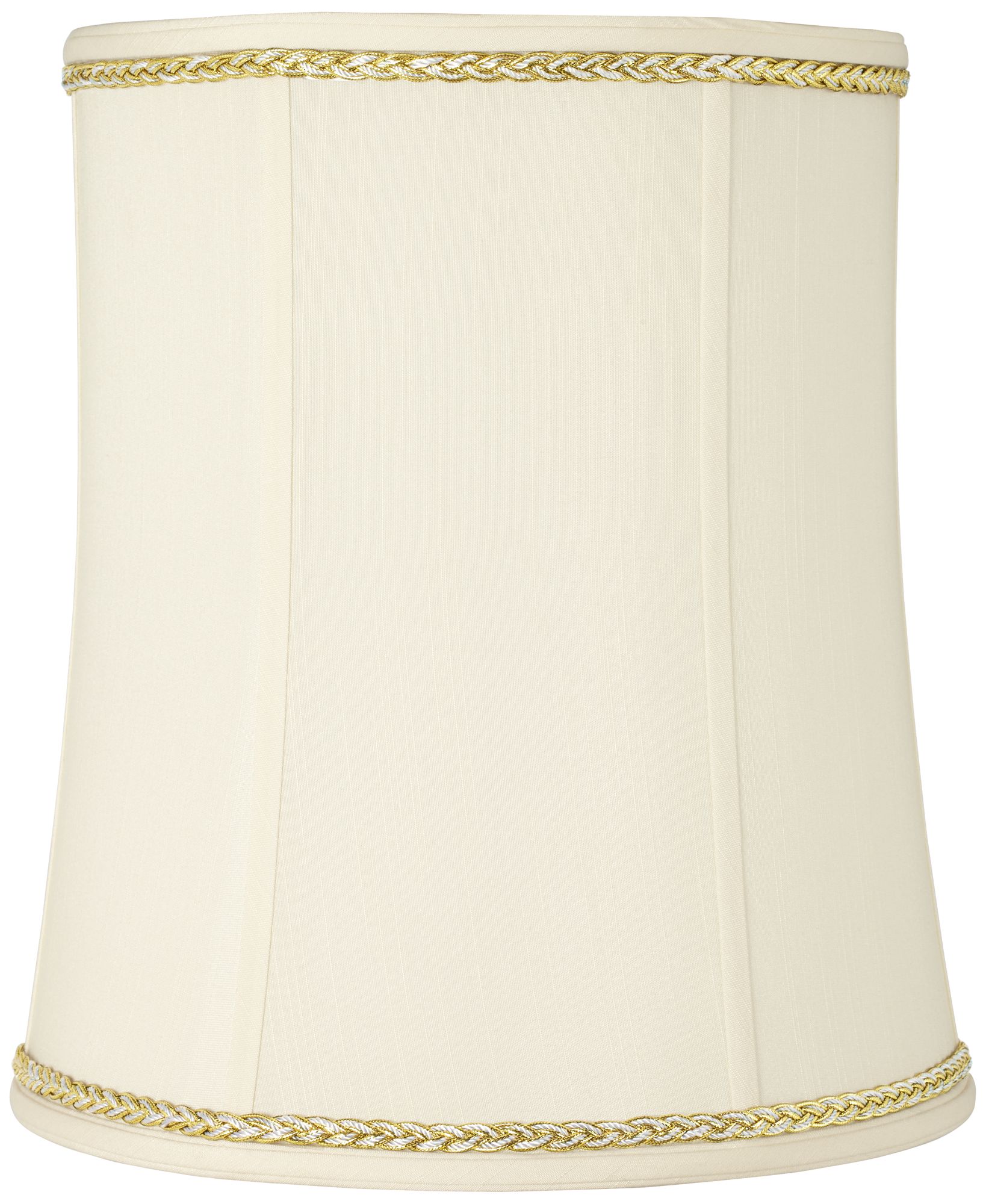 Deep Shade with Gold and Gray Twist Trim 12x14x16 (Spider)