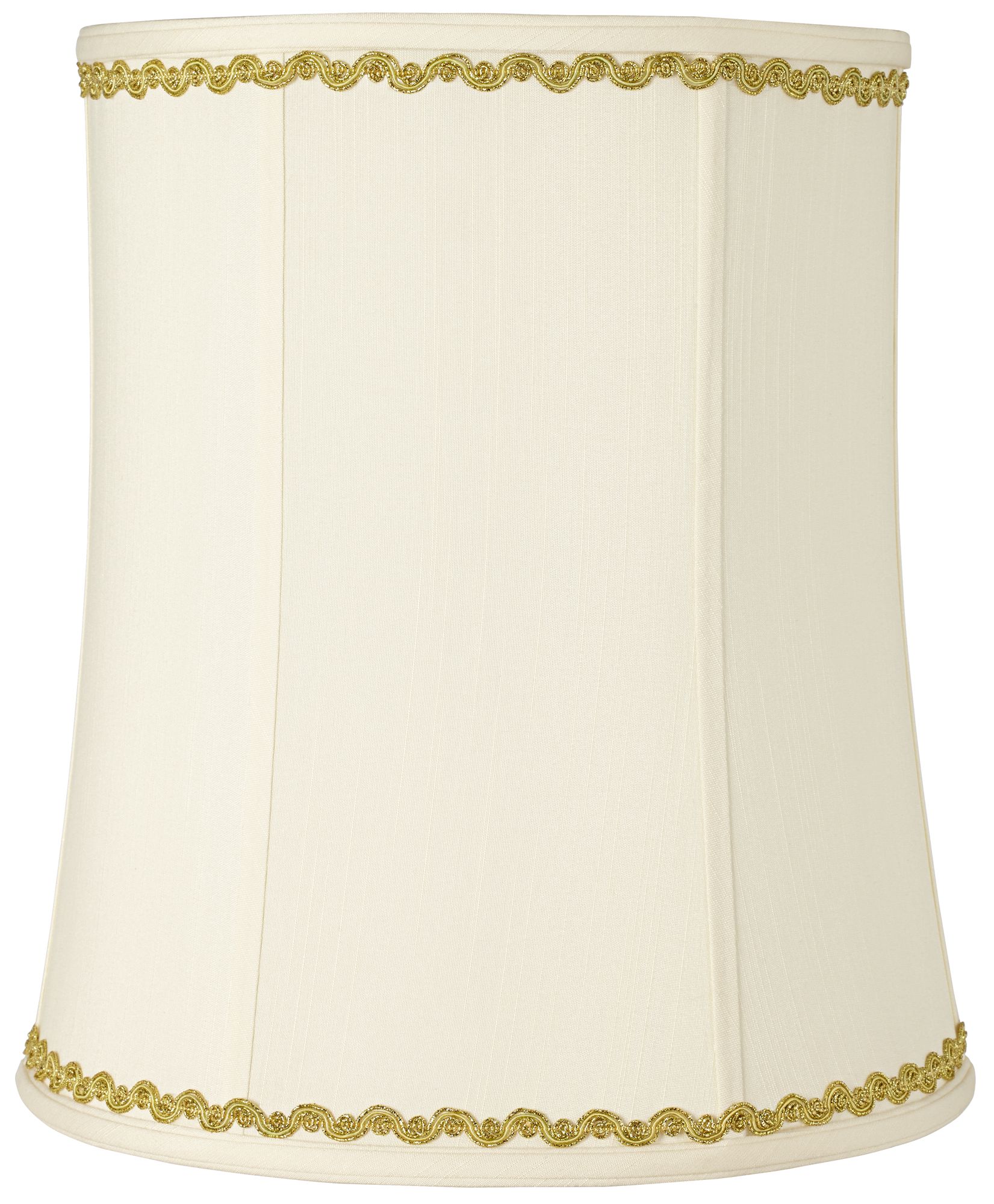 Deep Shade with Metallic Gold Wave Trim 12x14x16 (Spider)