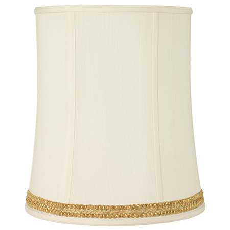 Deep Shade with Yellow Gold Ribbon Trim 12x14x16