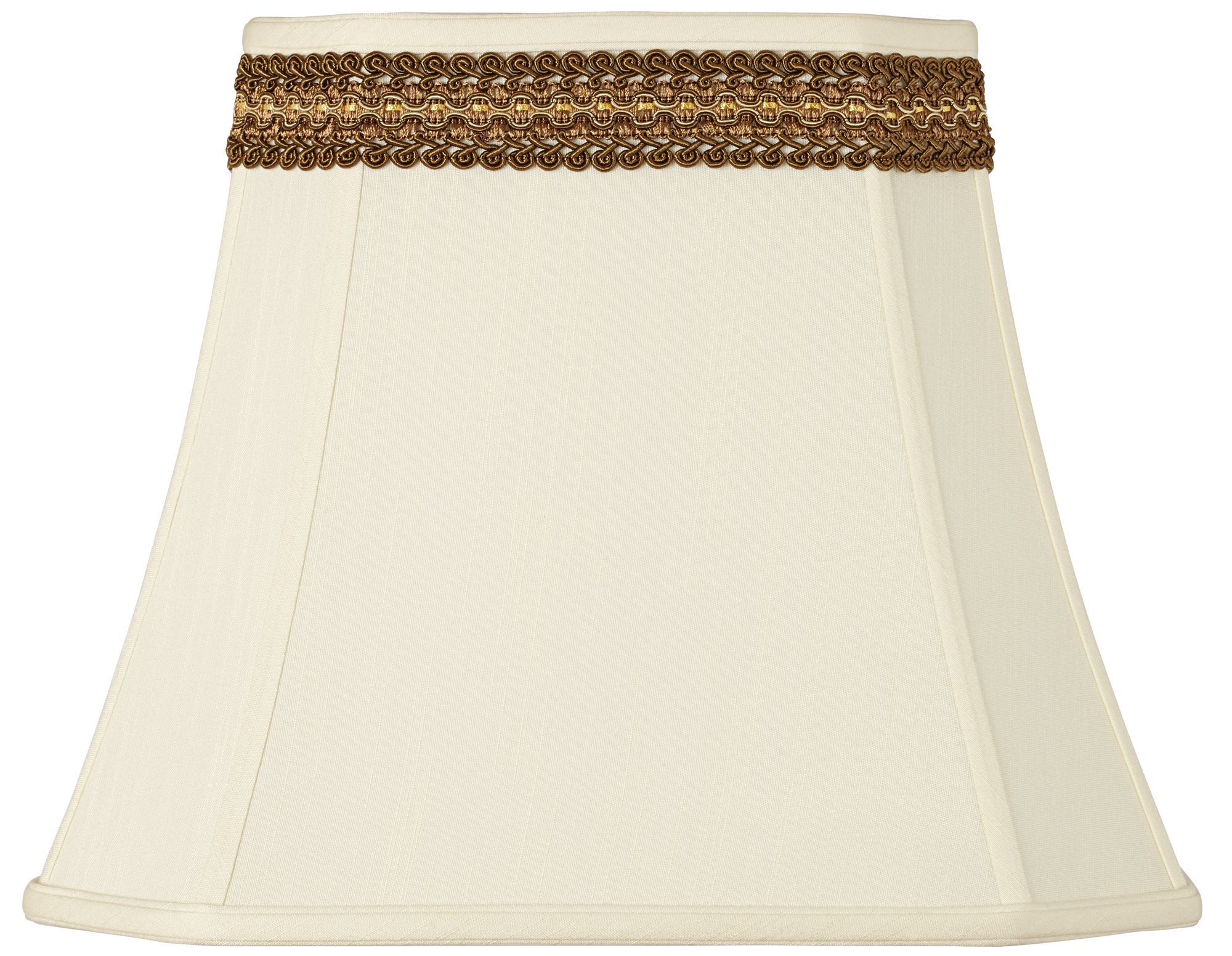 Rectangle Shade with Florentine Trim 10x16x13 (Spider)