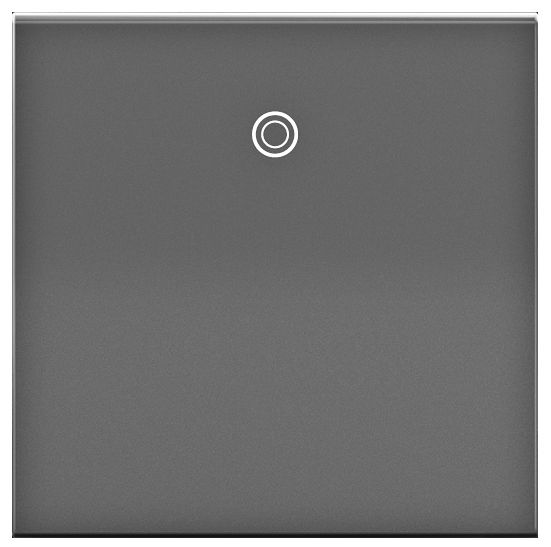 adorne® Magnesium 20A 1-Pole Paddle Switch with Light