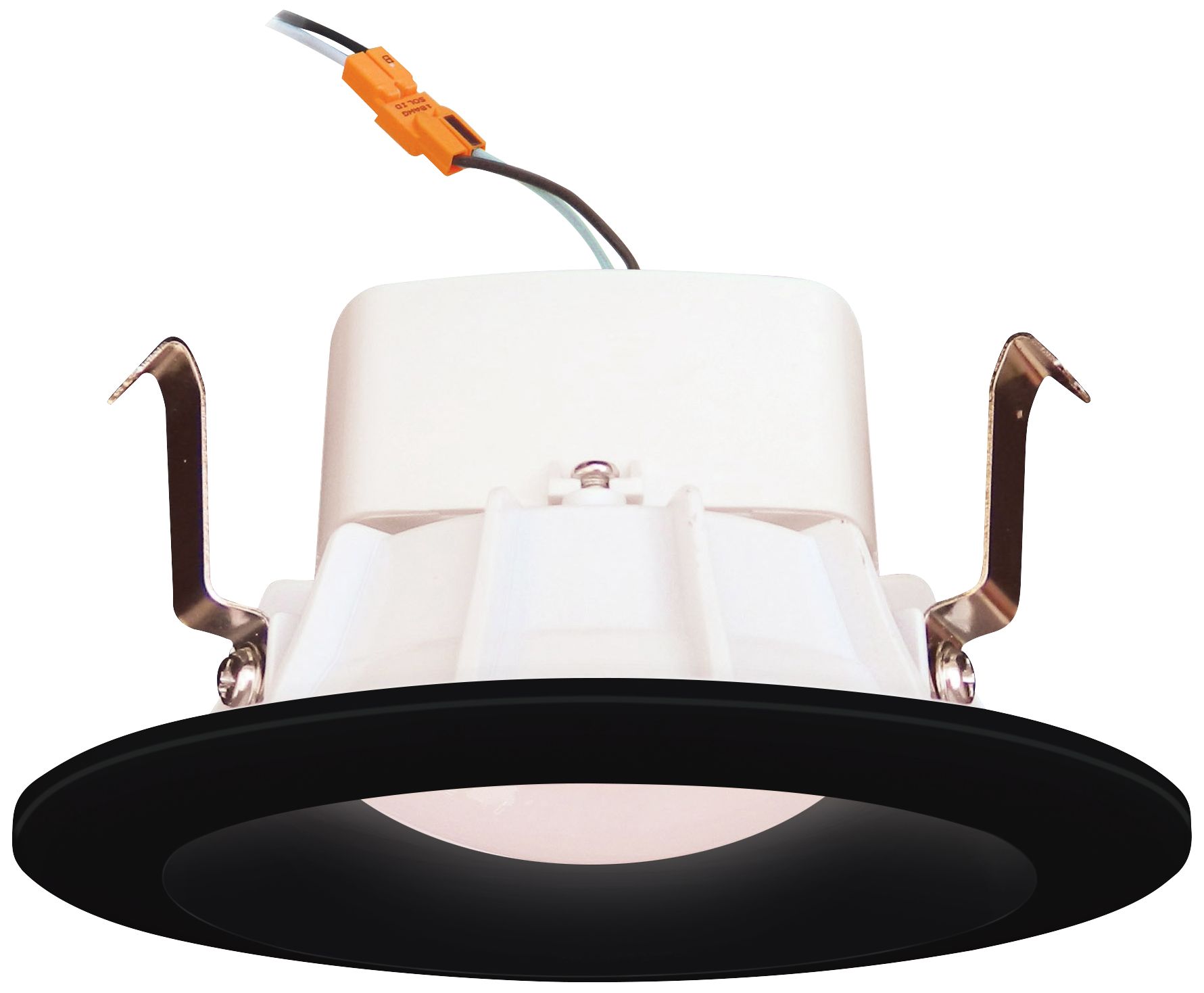 4" Cyber Tech 10 Watt Round LED Retrofit Trim in Black