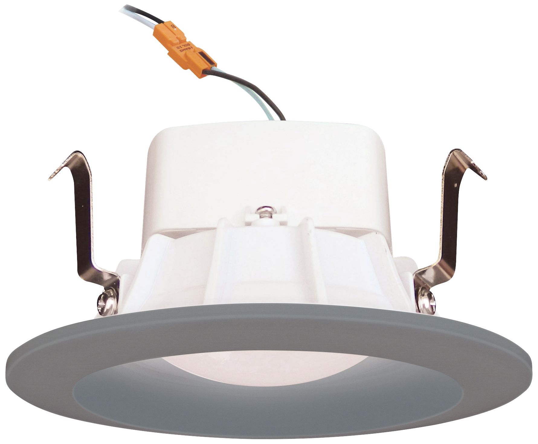 4" Cyber Tech 10 Watt Round LED Retrofit Trim in Nickel