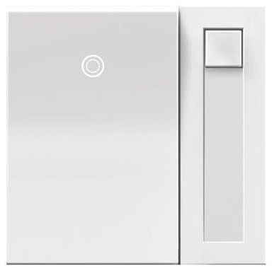 adorne® White 700 Watt Paddle Dimmer with Status Light