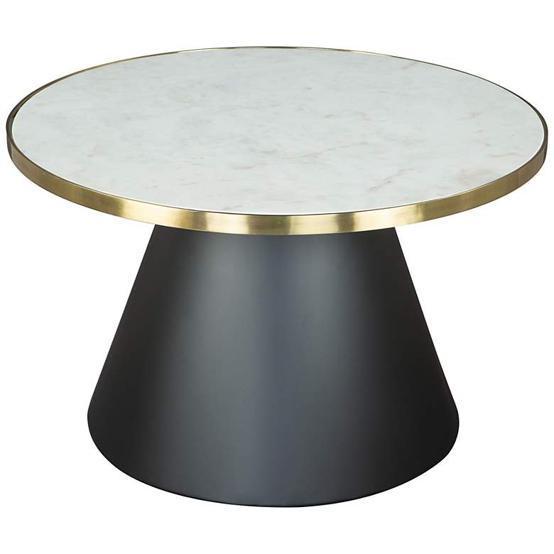 Image 1 Zuo Nuclear 29 1/2" Wide Black Coffee Table