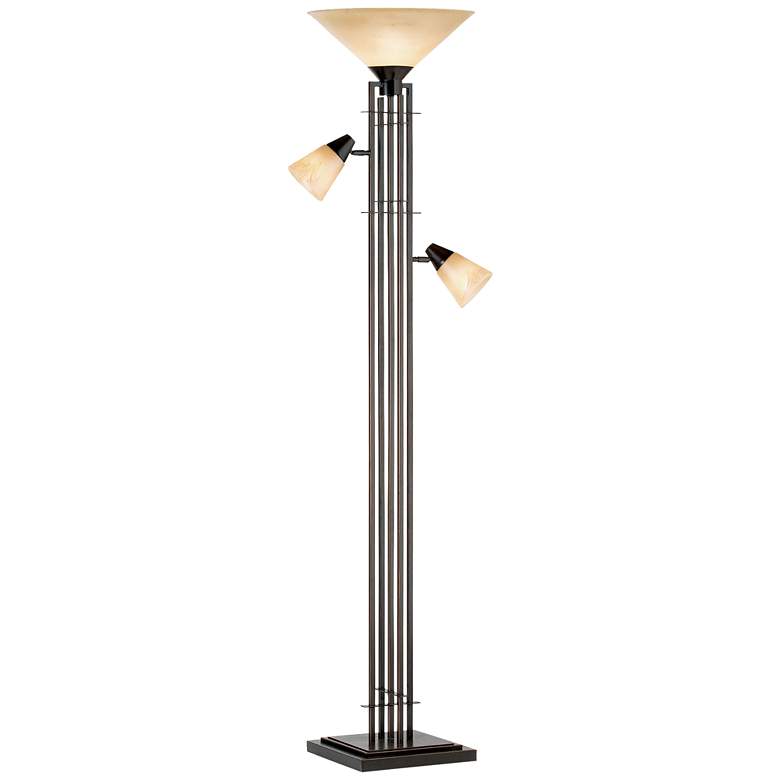 Image 2 Metro Collection  3-in-1&#8482; Torchiere Floor Lamp