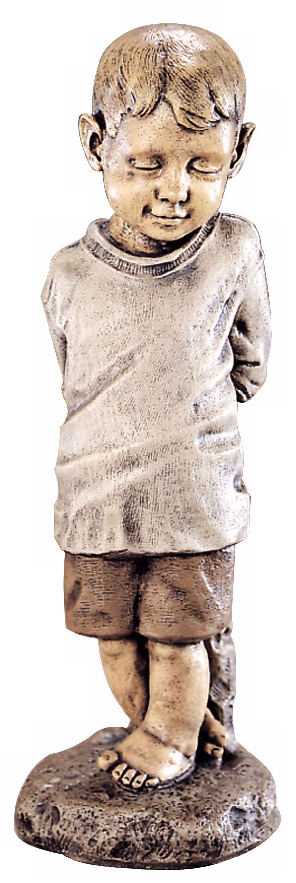 Henri Studio Bashful Boy 24" High Yard Decor Garden Accent