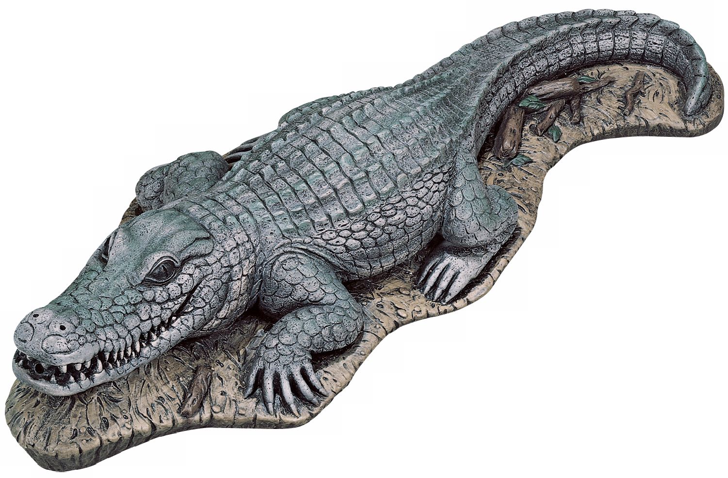 Henri Studio Alligator 39" Long Garden Accent