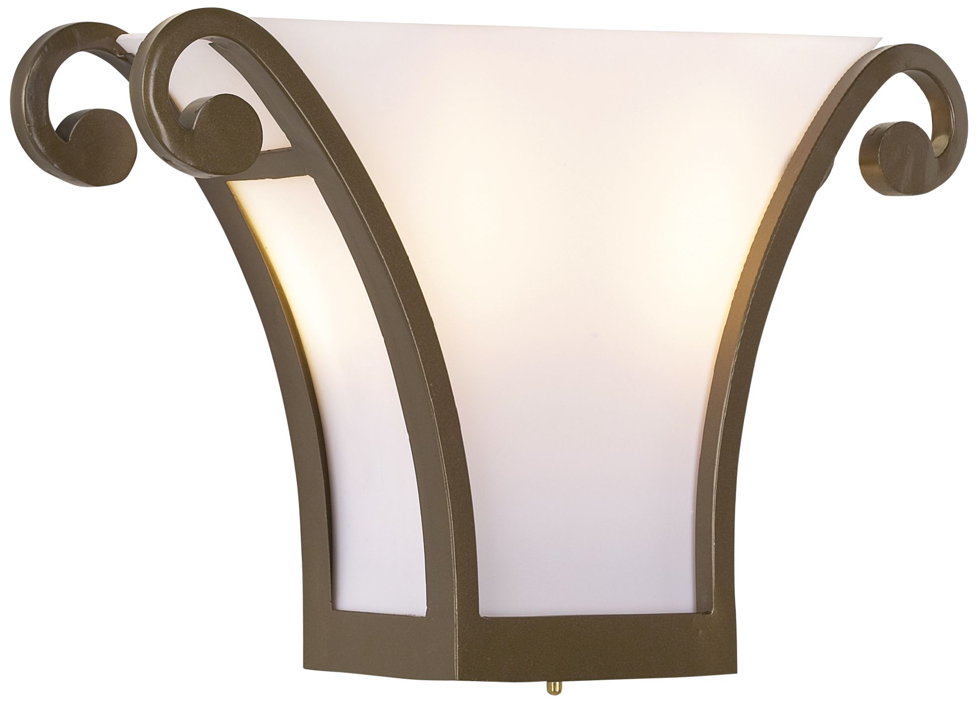 Cornelius 10" High Egyptian Gold Wall Sconce