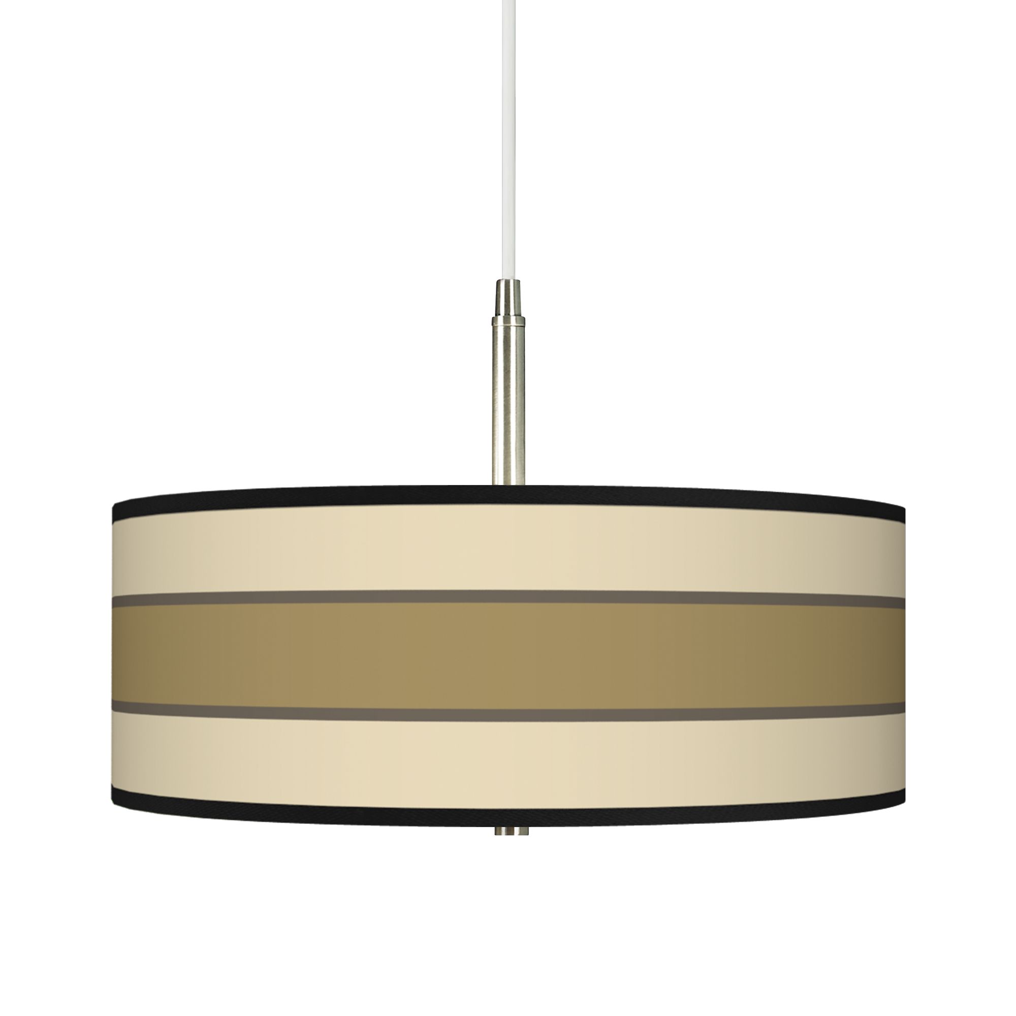 Tones of Beige 16" Wide Giclee Pendant Light
