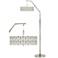 Stepping Out Giclee Shade Arc Floor Lamp