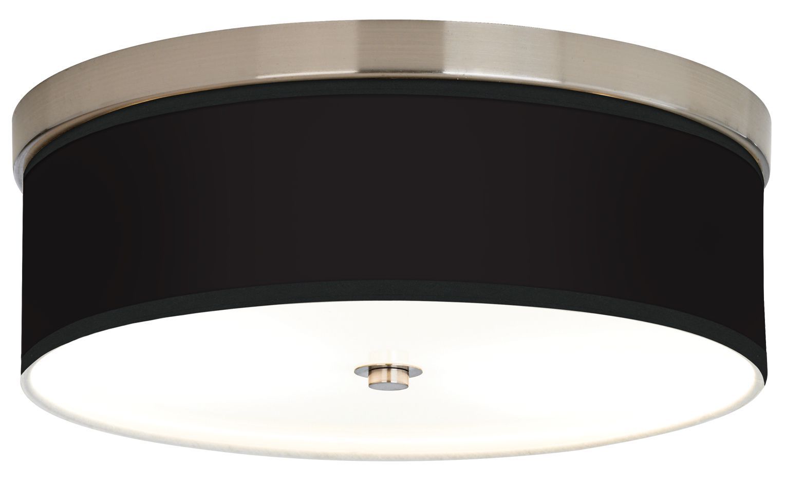 All Black Giclee Energy Efficient Ceiling Light